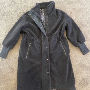 UGG Sherpa Knee Length Jacket